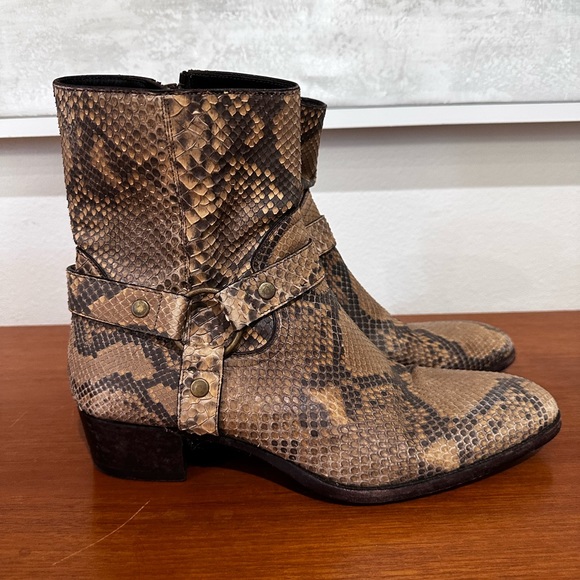 Saint Laurent Men’s Python Boots - Picture 3 of 7